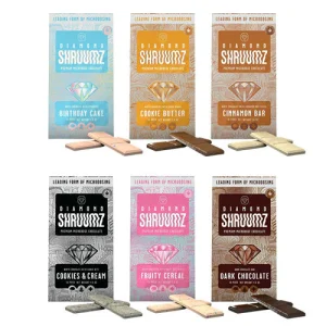 black-diamond-mushroom-chocolates A picture of black diamond mushroom chocolate bars