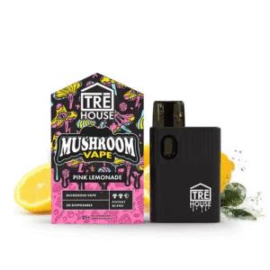 tre-house-mushroom-vapes-pink Tre House Mushroom Vape Pen